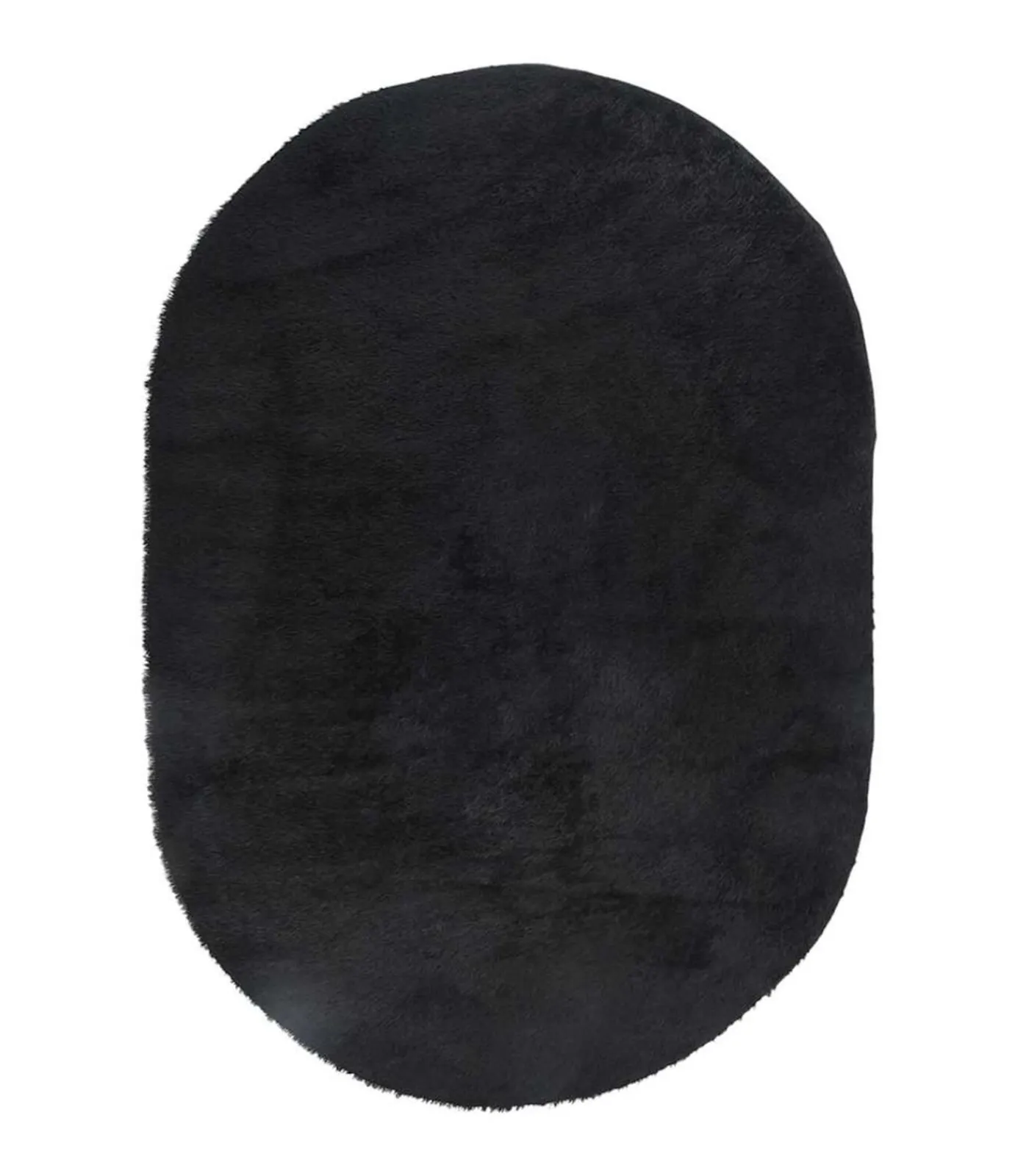 vidaXL Hoogpolig vloerkleed NAVARRA 300x200 cm polyester zwart