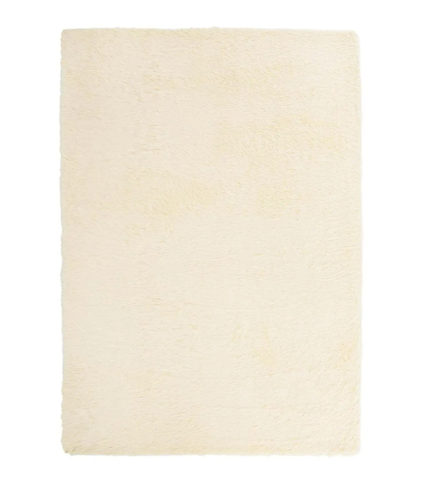 New Hoogpolig vloerkleed NAVARRA 240x340 cm polyester crèmekleurig Tapijten