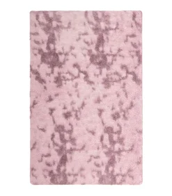 Online Hoogpolig vloerkleed NAVARRA 130x200 cm polyester stoffig roze Tapijten