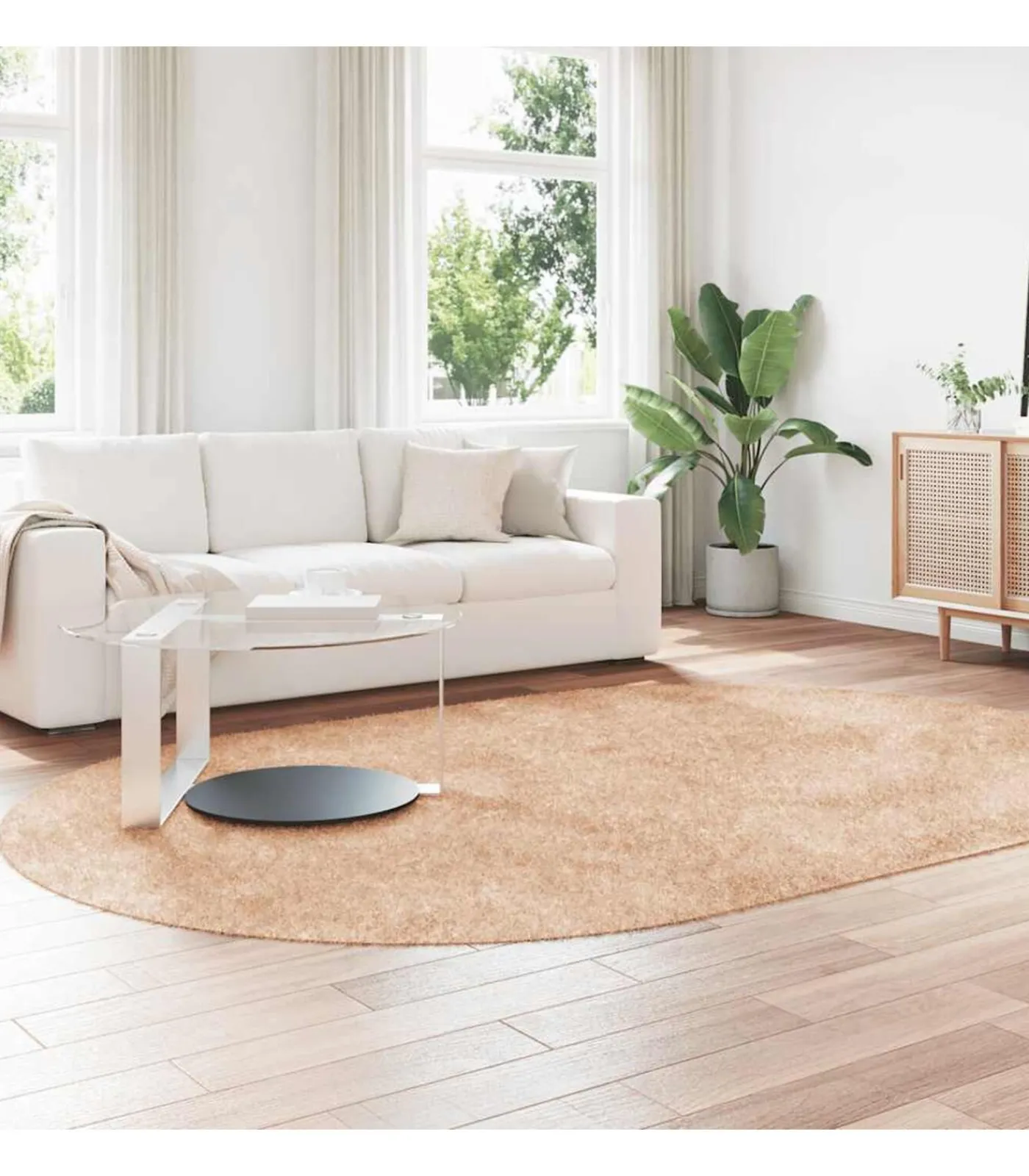 New Hoogpolig vloerkleed NAVARRA 300x200 cm polyester Tapijten