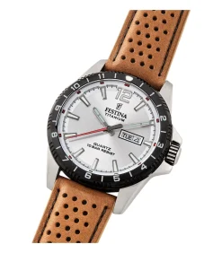 Heren FESTINA Horloge Calendario Titanium