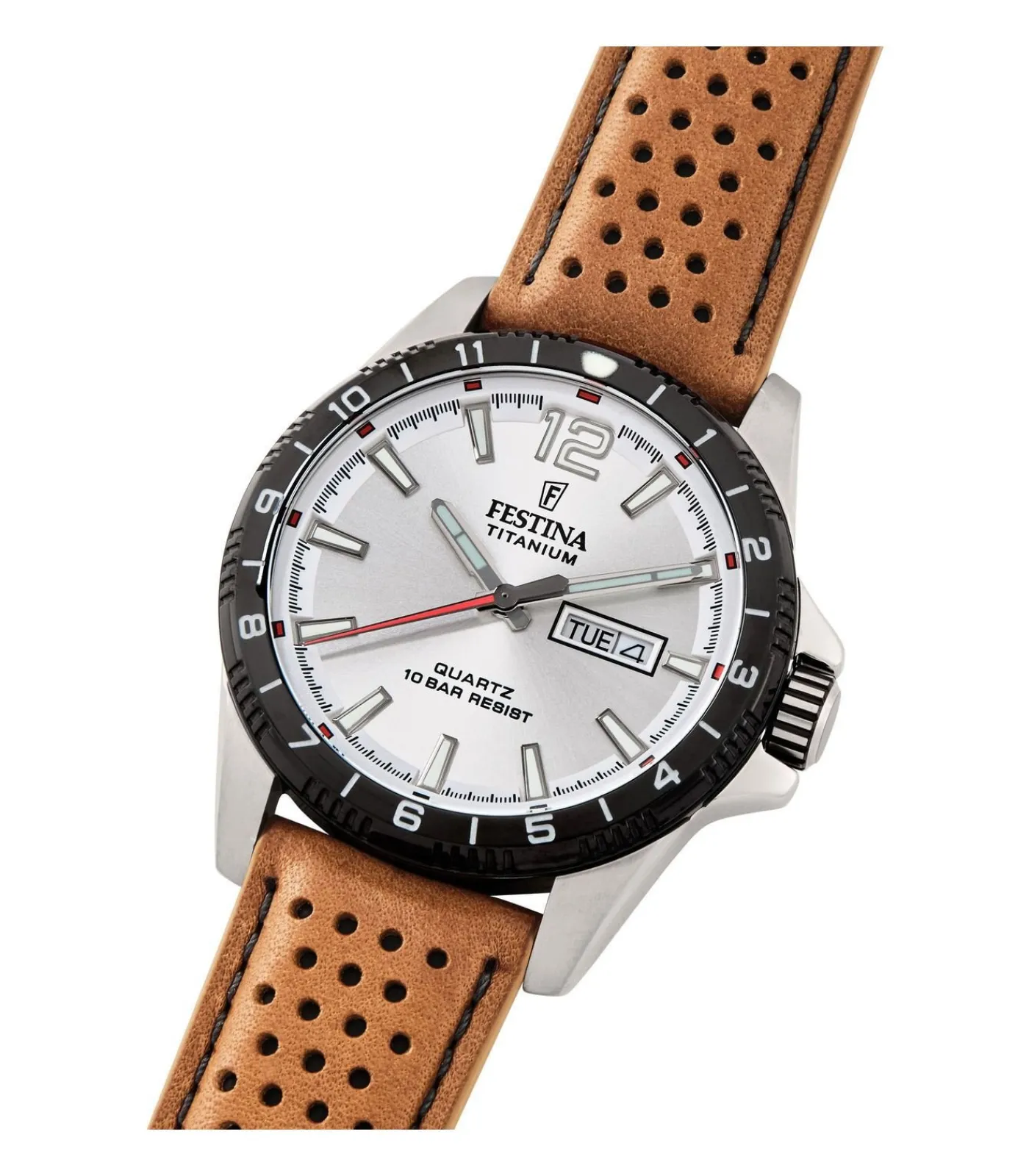 Heren FESTINA Horloge Calendario Titanium