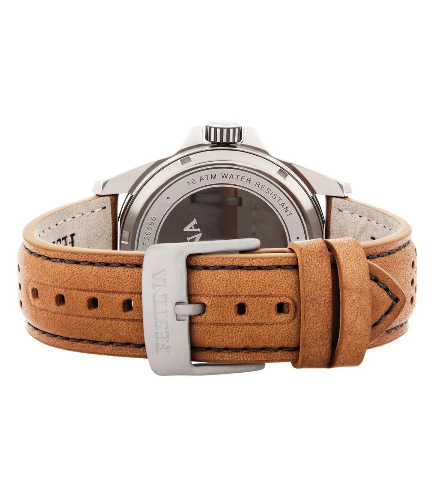 Heren FESTINA Horloge Calendario Titanium