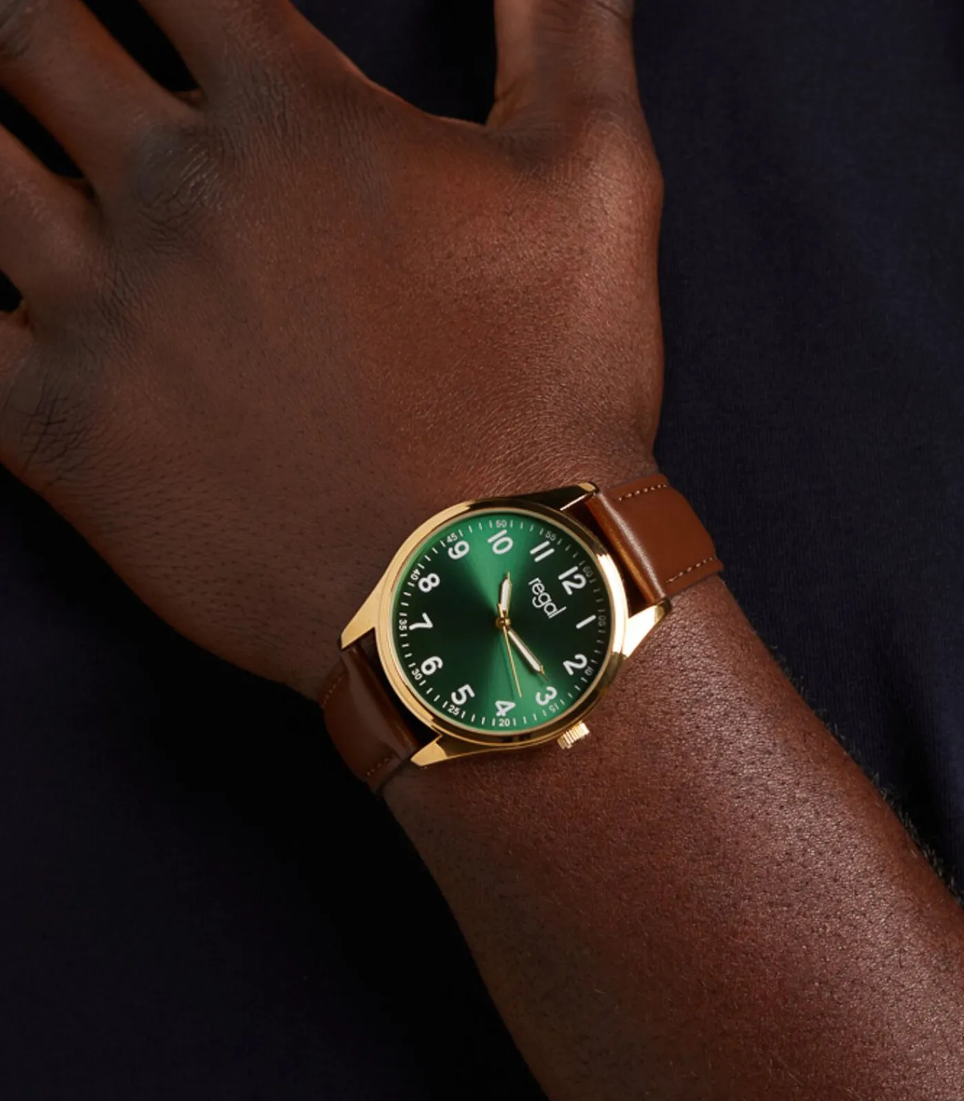 Heren Lucardi Horloge PU leer