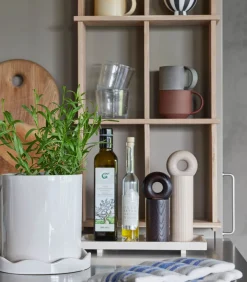 New Houten zoutmolen Keukenaccessoires