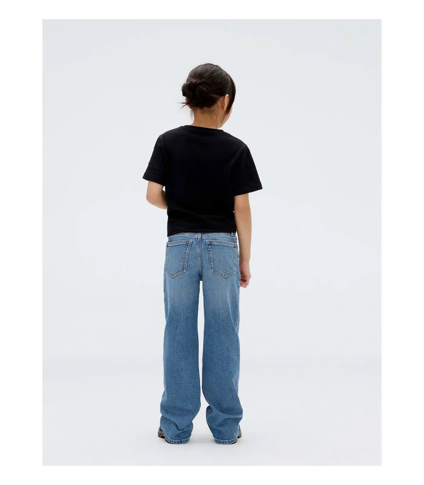 Clearance Hr Wide Leg Authentic Blue Den Kinderen Jeans