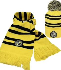 Clearance HUFFLEPUFF - Hoed - Geel Heren Sjaals