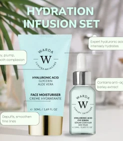 Clearance Hyaluron dagcrème & serum set Beauty Gift Sets