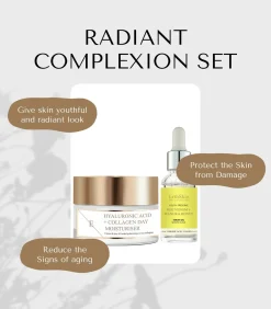 Erth Skin London Hyaluronzuur & Collageen Dagcrème + Serumolie