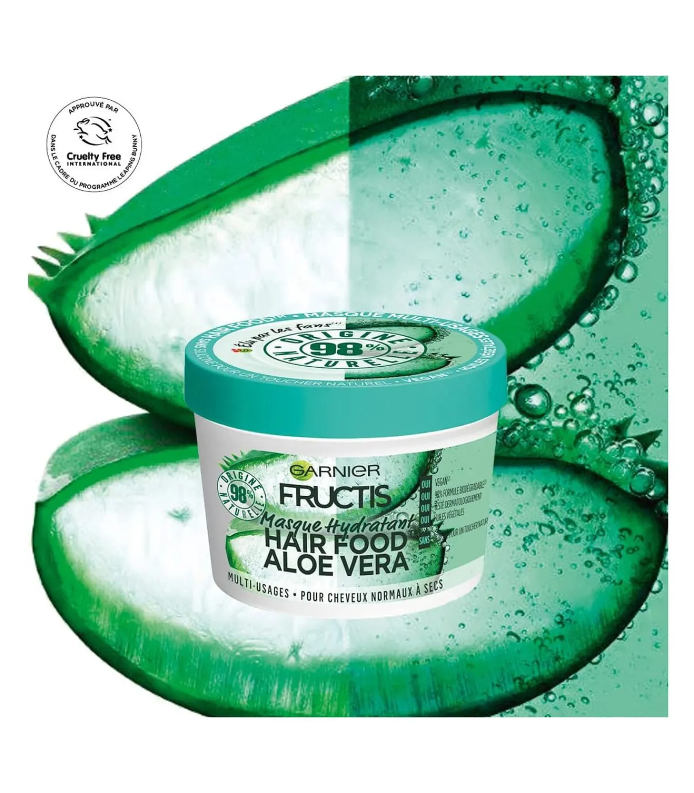 Garnier Hydraterend Masker Fructis Hair Food - Aloe Vera 390 ml