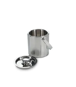 S|P Collection Ijsemmer 15,5xH17,5cm dubbelwandig zilver Nox