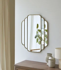 Tikamoon IJzeren spiegel Mas 80 x 63 cm