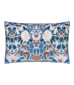 Ikebana Damask - Kussensloop in katoen perkal met print Kussenslopen