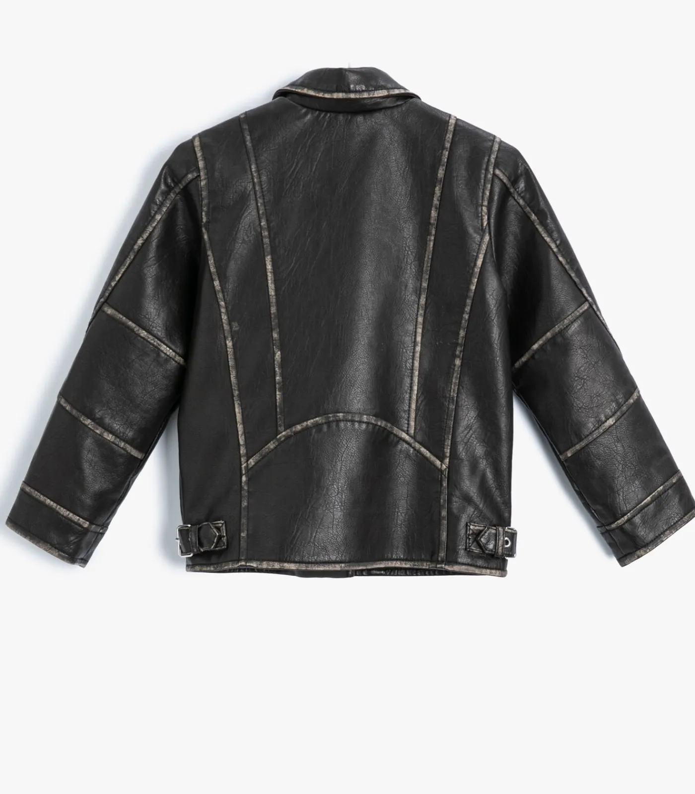 Kinderen Koton Imitatieleer Motorrijder Jasje