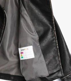 Kinderen Koton Imitatieleer Motorrijder Jasje