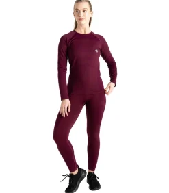 Hot IN THE ZONE II - basislaag - Paars DAMES Thermisch Ondergoed