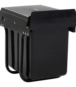 vidaXL Inbouwprullenbak uittrekbaar soft-close 20 L