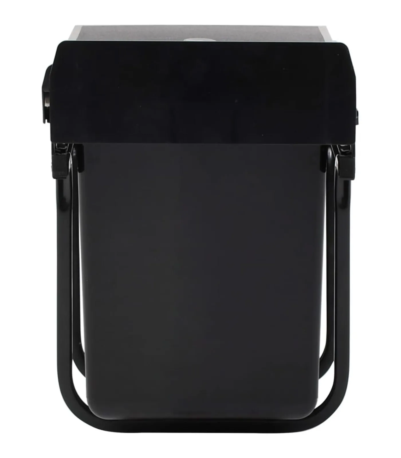 vidaXL Inbouwprullenbak uittrekbaar soft-close 20 L