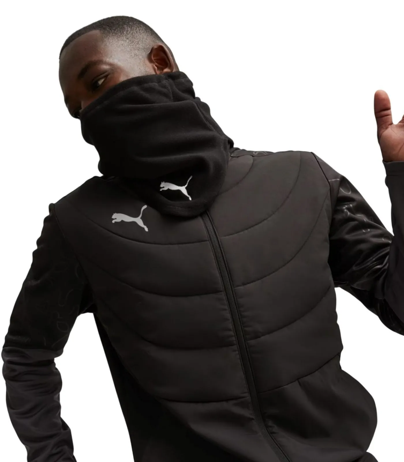 Outlet INDIVIDUAL WINTERIZED - Nekbeschermer - Zwart Heren Sjaals