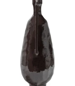 WOOOD Indre Vaas - Aluminium - Bruin - 36x18x16