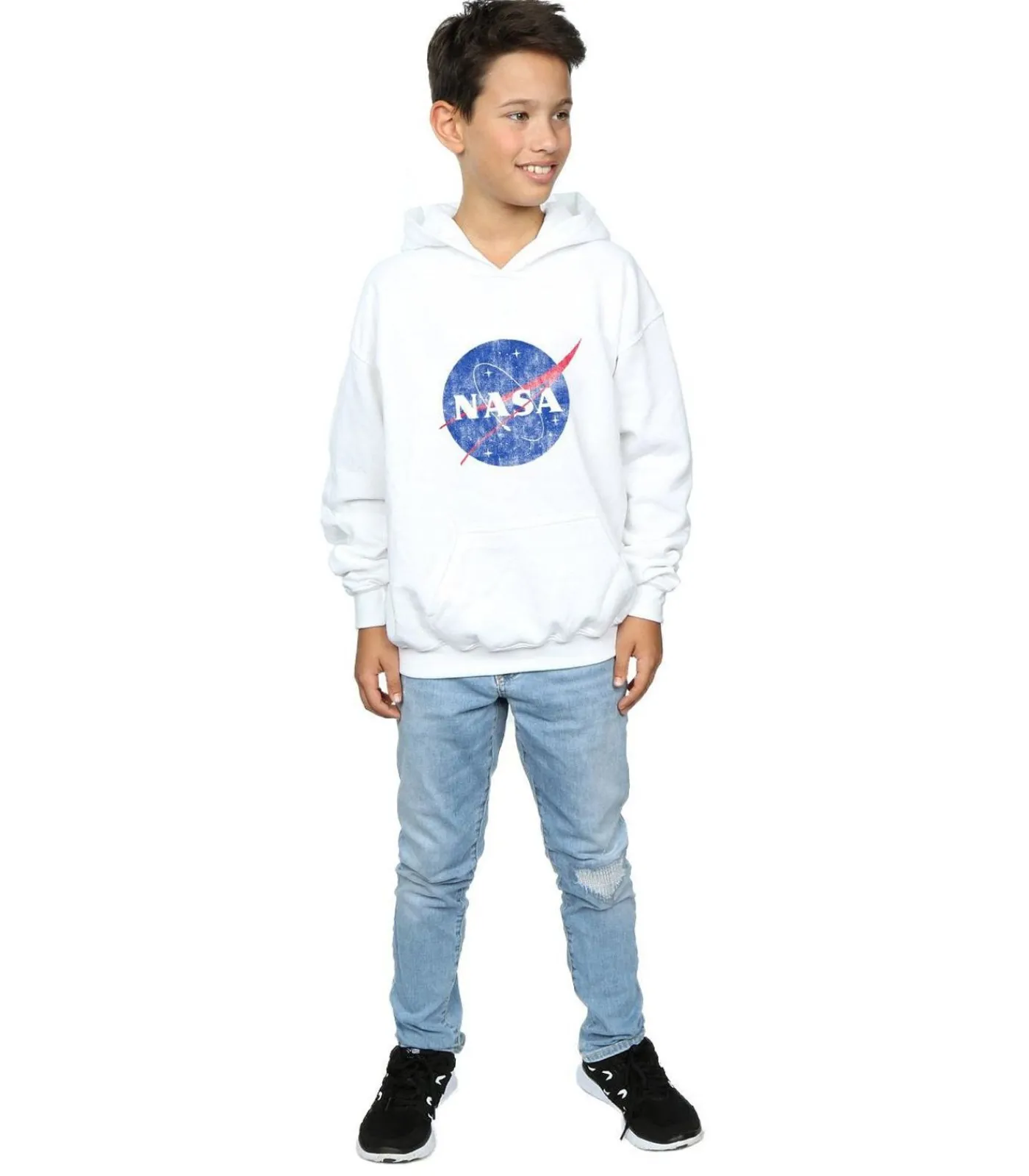 Kinderen Nasa INSIGNIA - Trui met kap - Wit