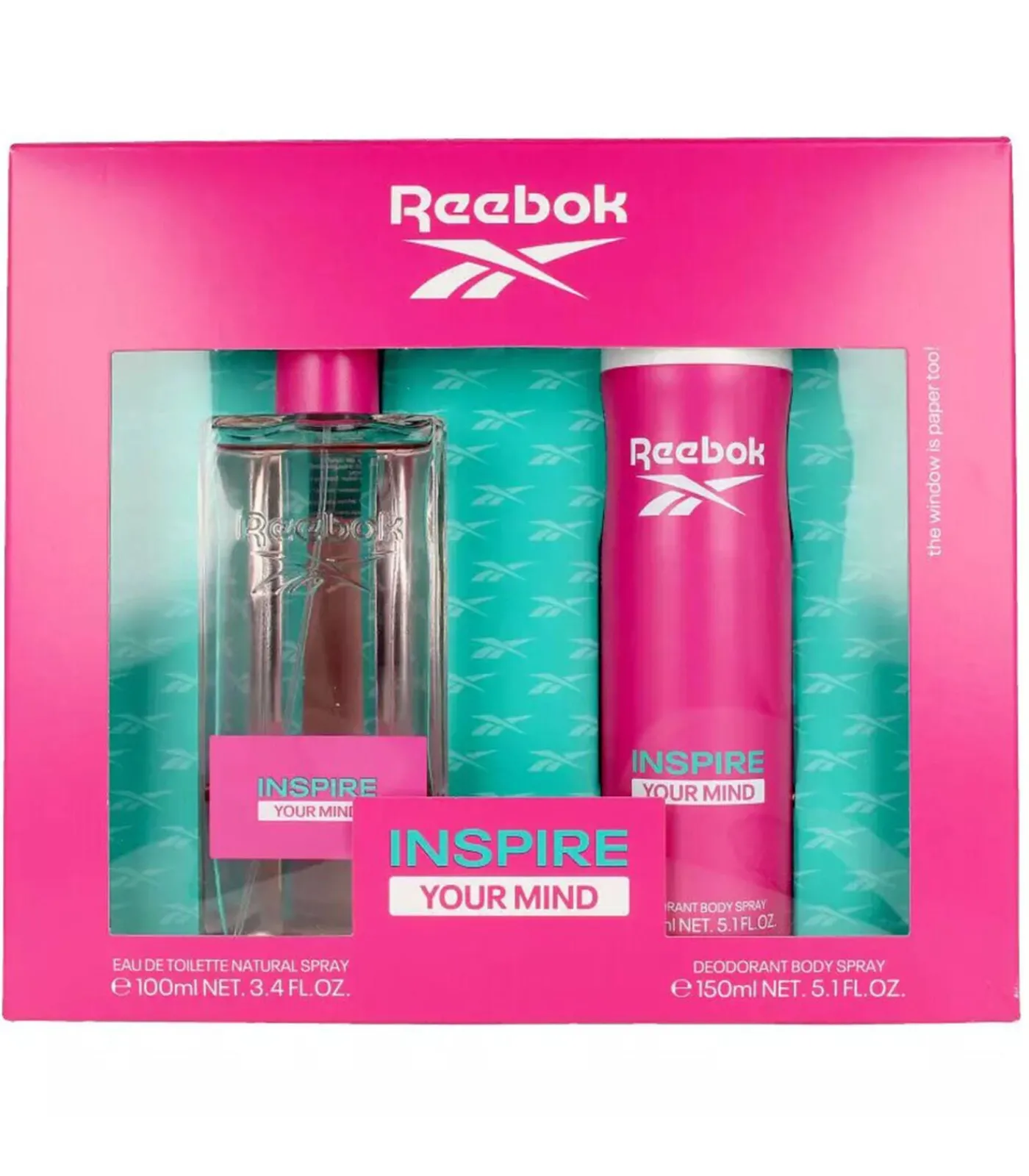 Hot Inspire Your Mind Cadeauset - Eau de Toilette 100 ml + Deodorant 150 ml Beauty Gift Sets