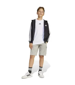 Kinderen Adidas Sportswear J 3S Fl Fz Hd