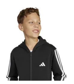 Kinderen Adidas Sportswear J 3S Fl Fz Hd