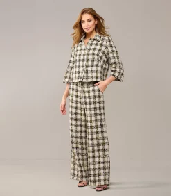 Best Jacky Blazer Zwart / Zand DAMES Maatpakken & Blazers