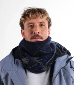 Heren Oxbow Jacquard nekwarmer LANDSCAPE