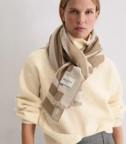 DAMES Marc O'Polo Jacquard sjaal