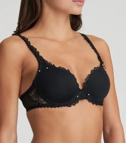 DAMES MARIE JO JANE zwart voorgevormde bh - hartvorm