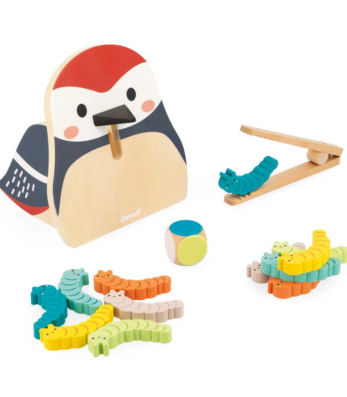 Kinderen Janod WWF - Kleurenspel Specht en Rups