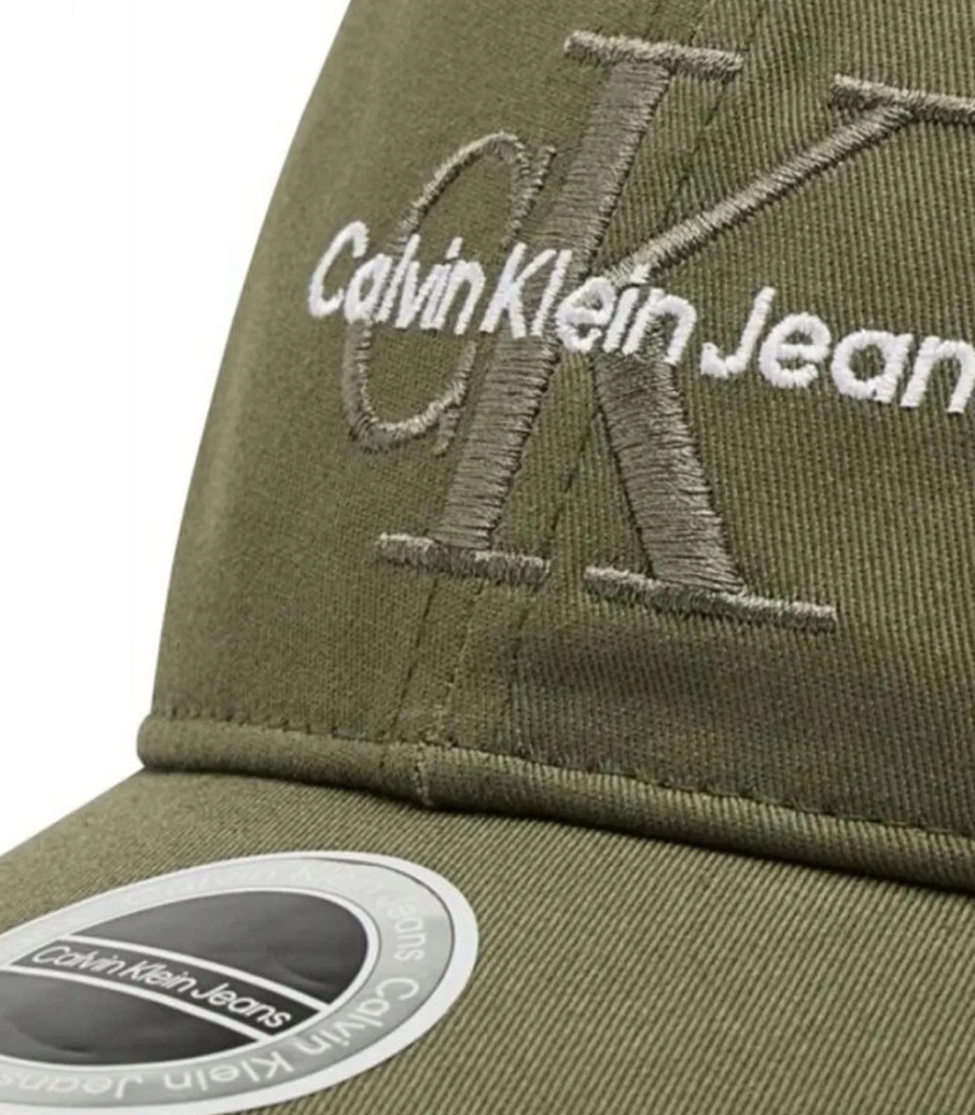 DAMES Calvin Klein JEANS - Baseball Pet - Groen