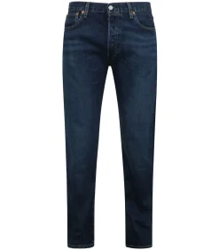 Discount Jeans 501 Original Navy Heren Jeans