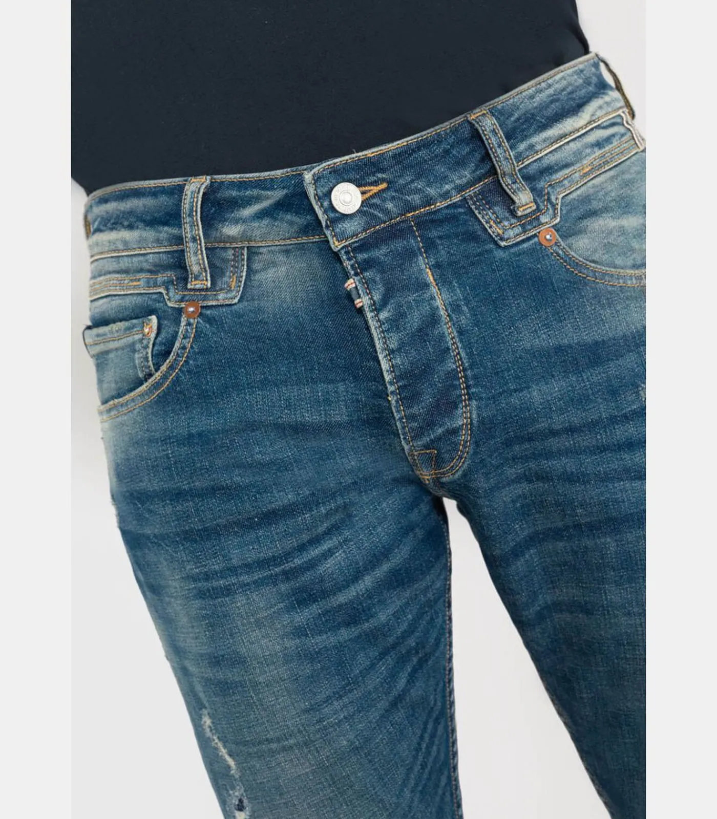 Discount Jeans adjusted stretch 700/11, lengte 34 Heren Jeans