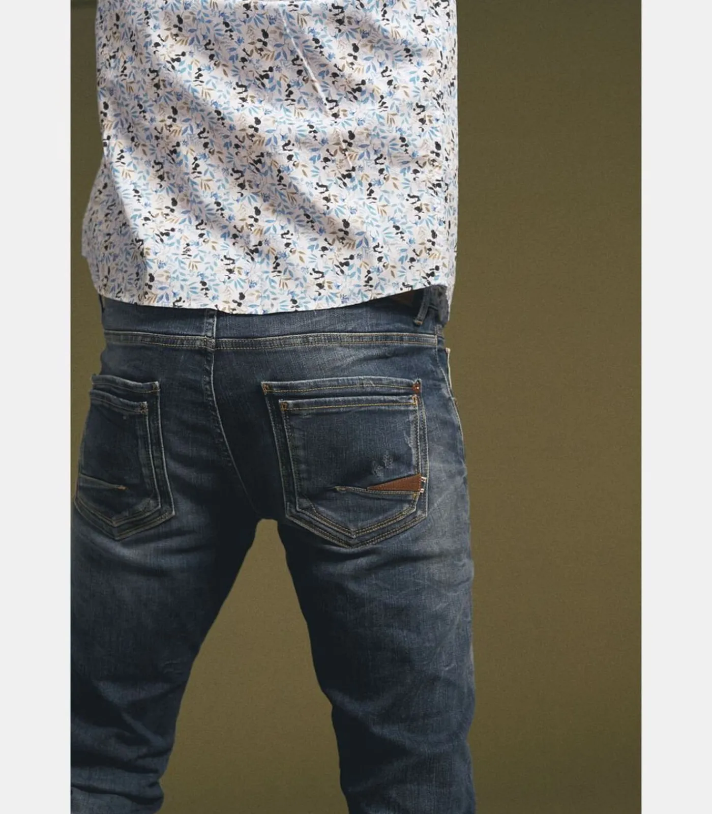 Hot Jeans adjusted stretch 700/11, lengte 34 Heren Jeans