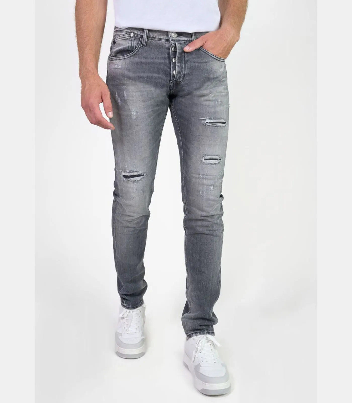 Outlet Jeans adjusted stretch 700/11, lengte 34 Heren Jeans
