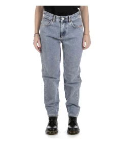 DAMES AMISH Jeans Lizzie Denim Real Stone Azzurro