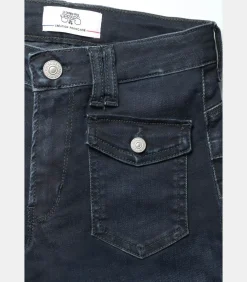 Outlet Jeans flare pulp slim hoge taille, lengte 34 Kinderen Jeans