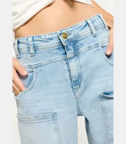 Outlet Jeans loose, wijd MADIENEO, lengte 34 DAMES Jeans