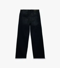 Kinderen Koton Jeans Meisjes Donkerblauw Wijde Pijpen met Zakdetail