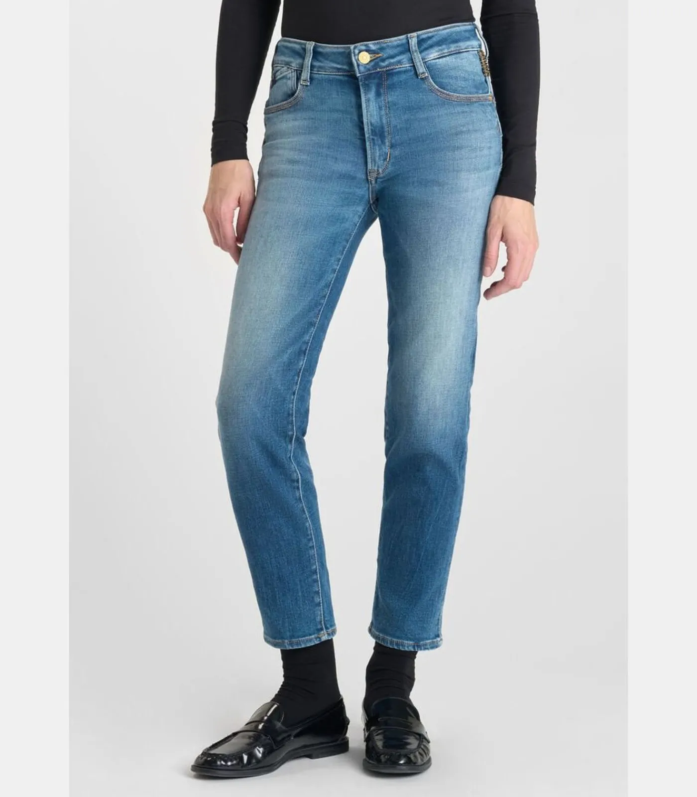 DAMES Le Temps des Cerises Jeans push-up regular hoge taille PULP, 7/8