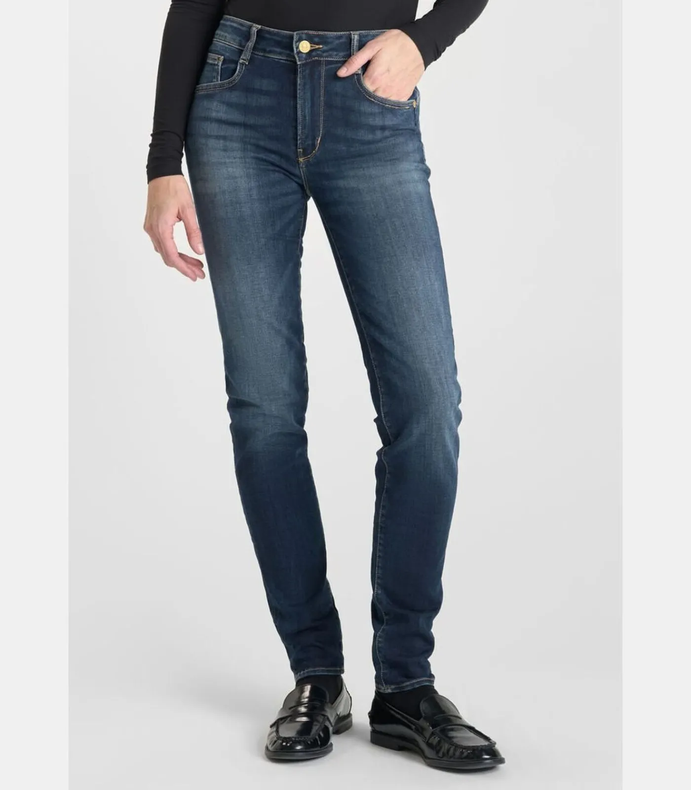 Best Jeans push-up slim hoge taille PULP, lengte 34 DAMES Jeans