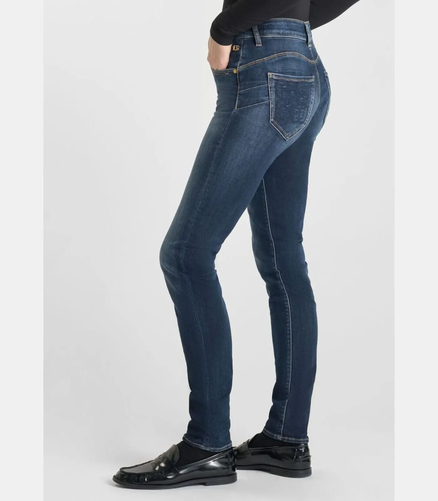 Best Jeans push-up slim hoge taille PULP, lengte 34 DAMES Jeans