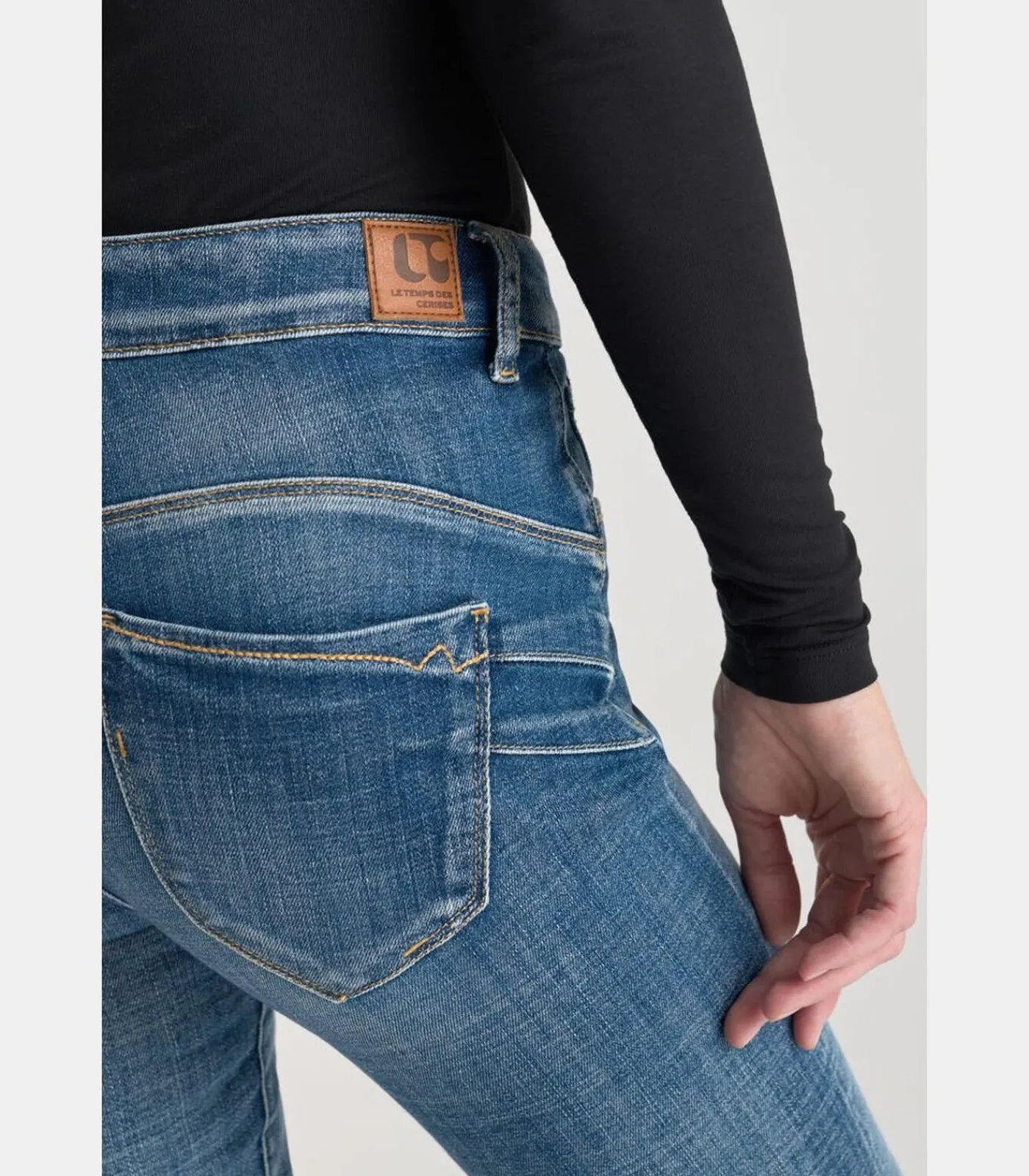 Clearance Jeans push-up slim hoge taille PULP, 7/8 DAMES Jeans