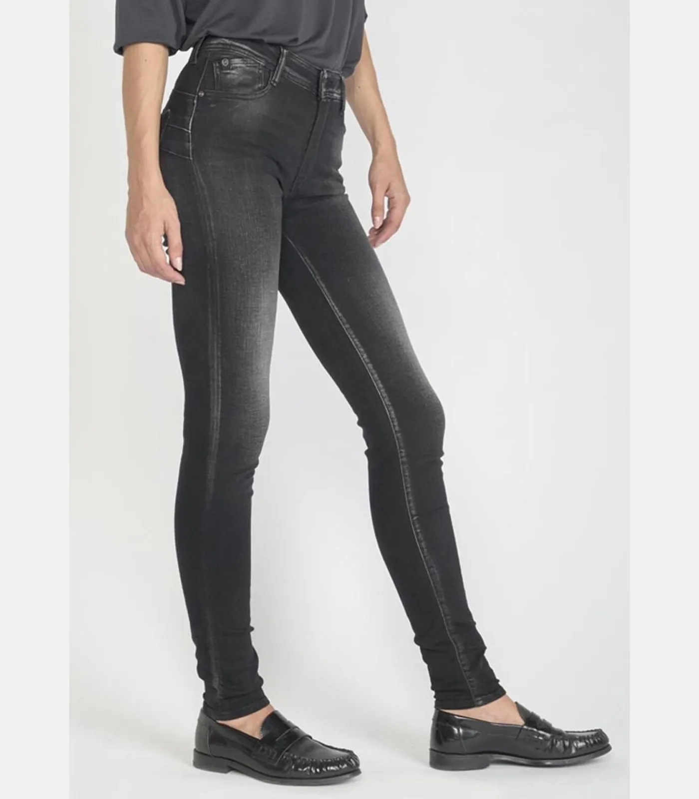 Outlet Jeans push-up slim hoge taille PULP, lengte 34 DAMES Jeans