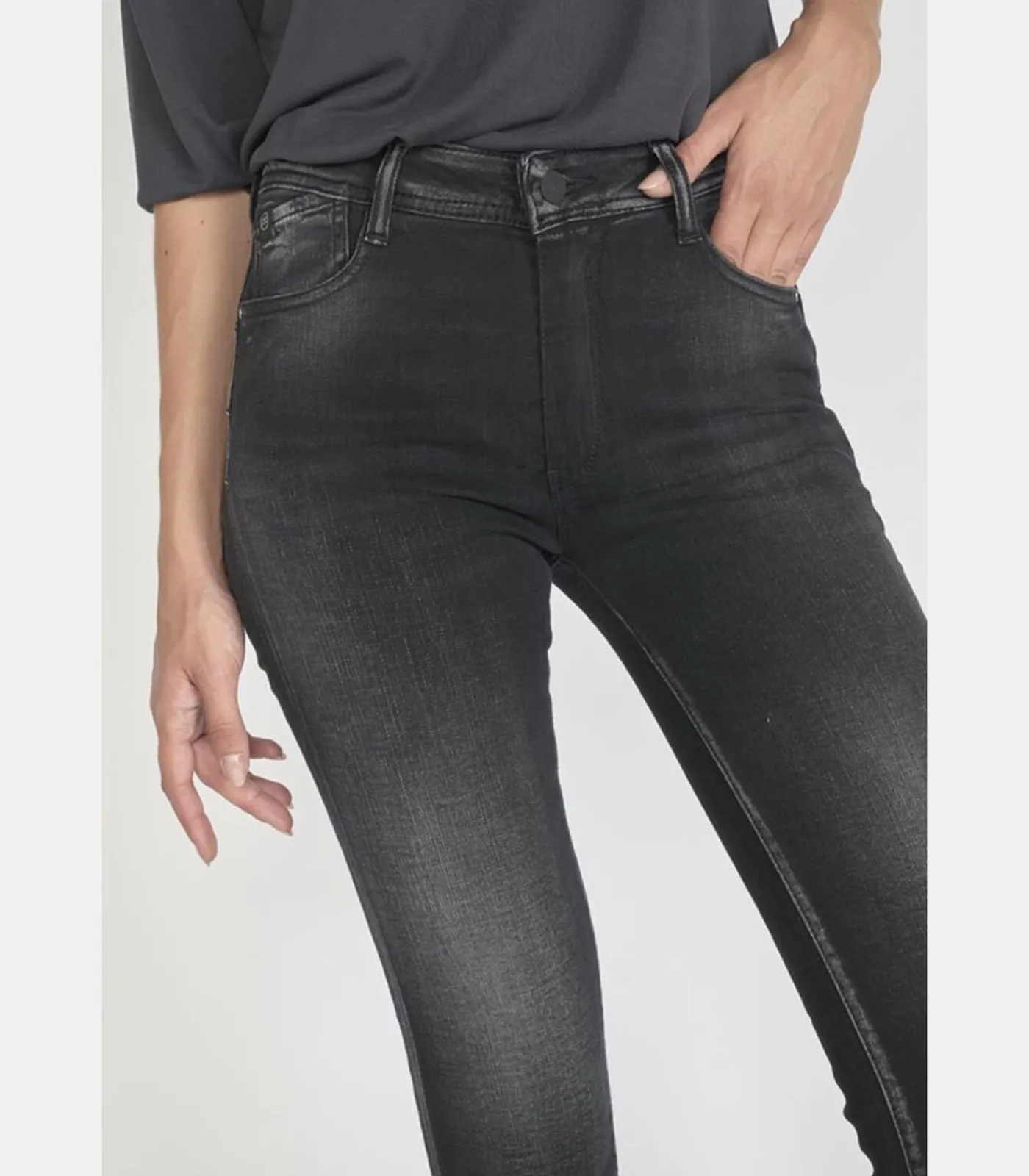 Outlet Jeans push-up slim hoge taille PULP, lengte 34 DAMES Jeans