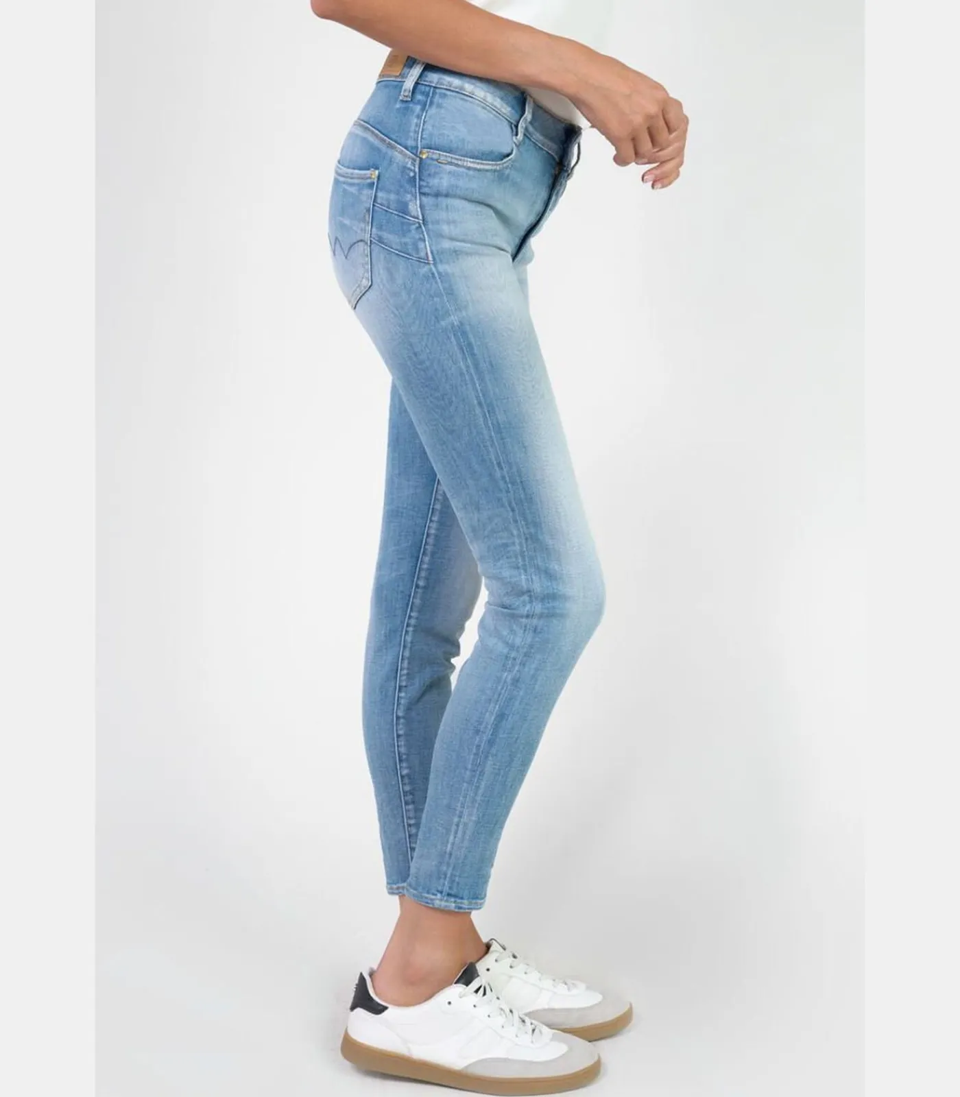New Jeans push-up slim hoge taille PULP, 7/8 DAMES Jeans