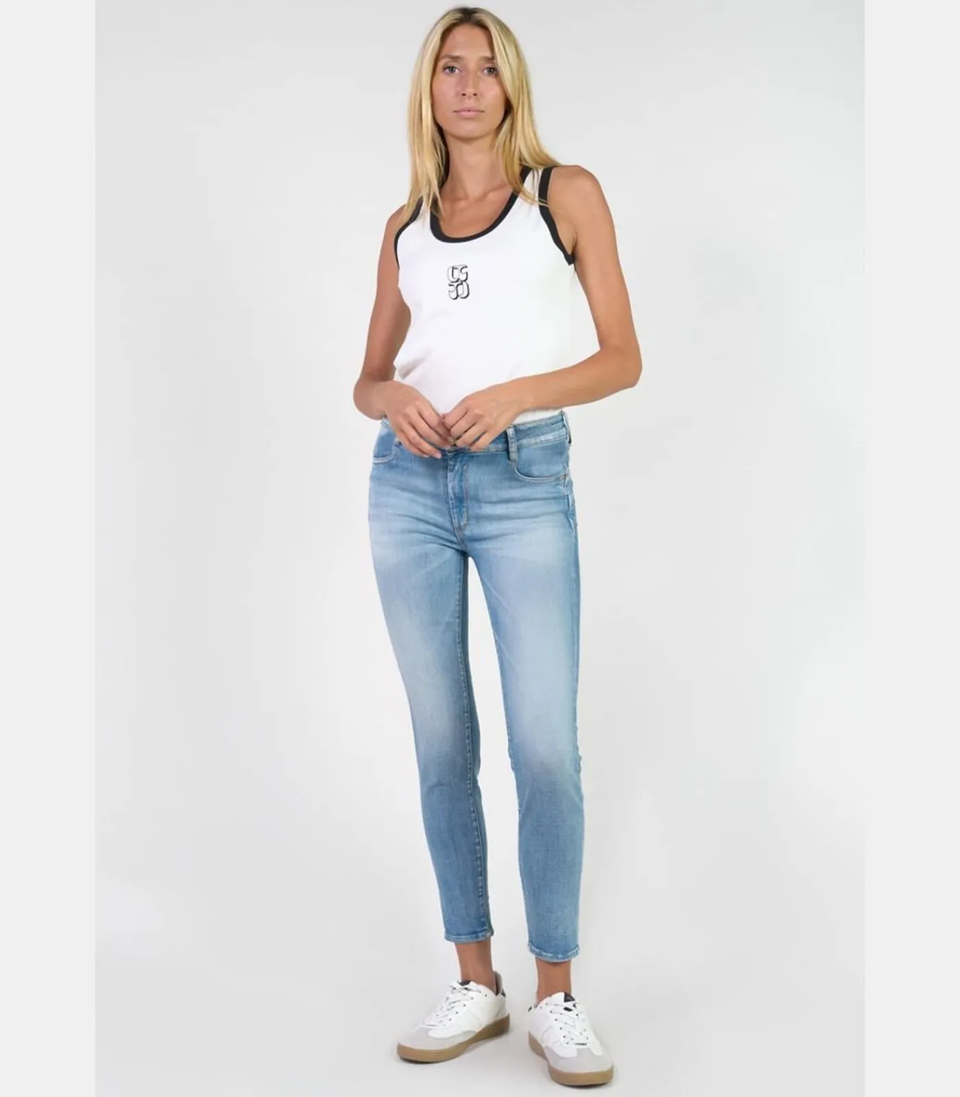 New Jeans push-up slim hoge taille PULP, 7/8 DAMES Jeans